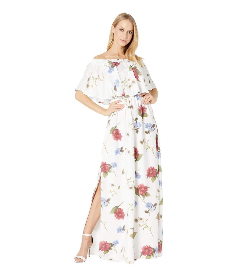 ウミーユアムーム レディース ワンピース トップス Hacienda Dress Florence Floral Silky Dots
