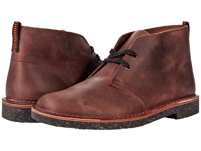 人気の春夏 クラークス メンズ ブーツ レインブーツ シューズ Bushacre 3 Burgundy Leather
