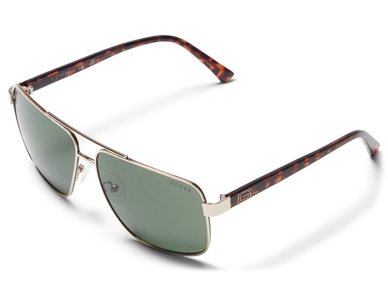 ゲス メンズ サングラス・アイウェア アクセサリー GF5074 Gold Green