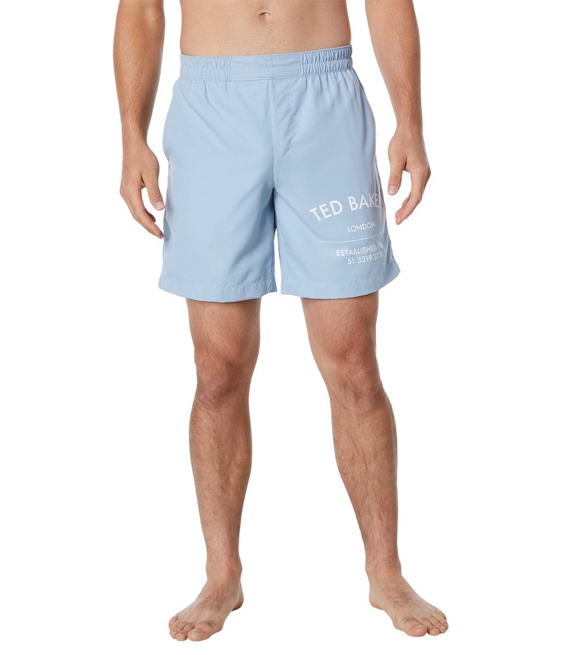 テッドベーカー メンズ ハーフパンツ・ショーツ 水着 Spen Light Blue