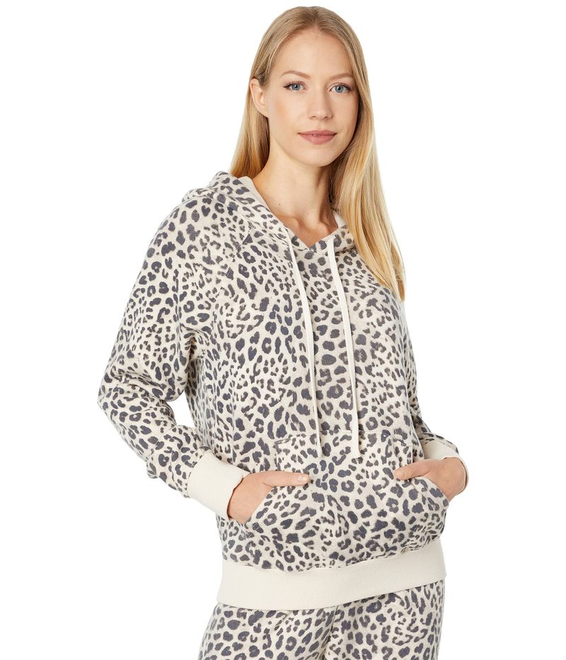 スピリチュアルギャングスタ レディース パーカー・スウェット アウター Classic Kangaroo Pocket Hoodie Leopard Print