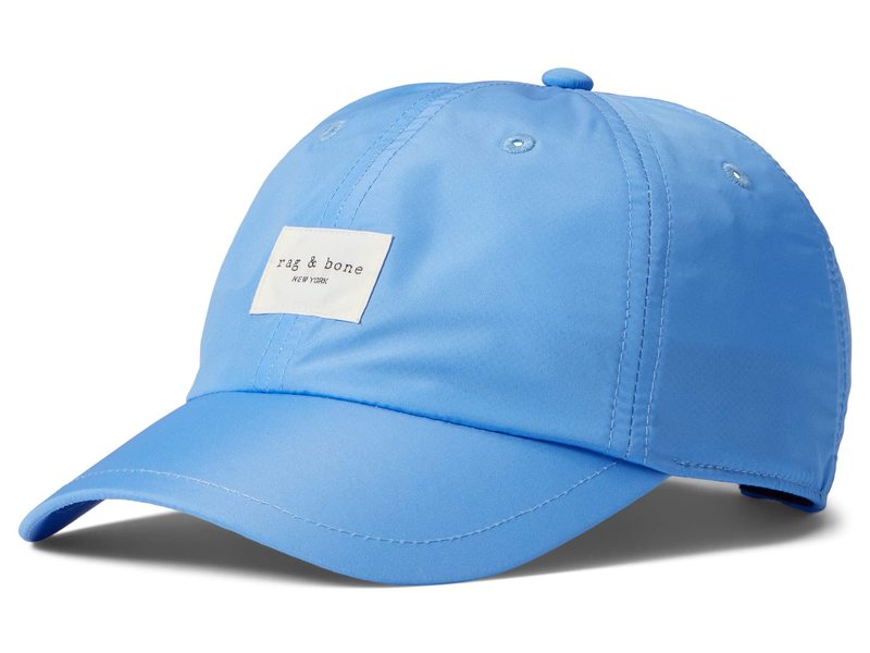 ラグアンドボーン レディース 帽子 アクセサリー Addison Baseball Cap Retro Blue ギフ_包装