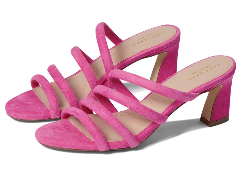 コールハーン レディース ヒール シューズ Adella Sandal 65 mm Pink Suede 【予約販売品】