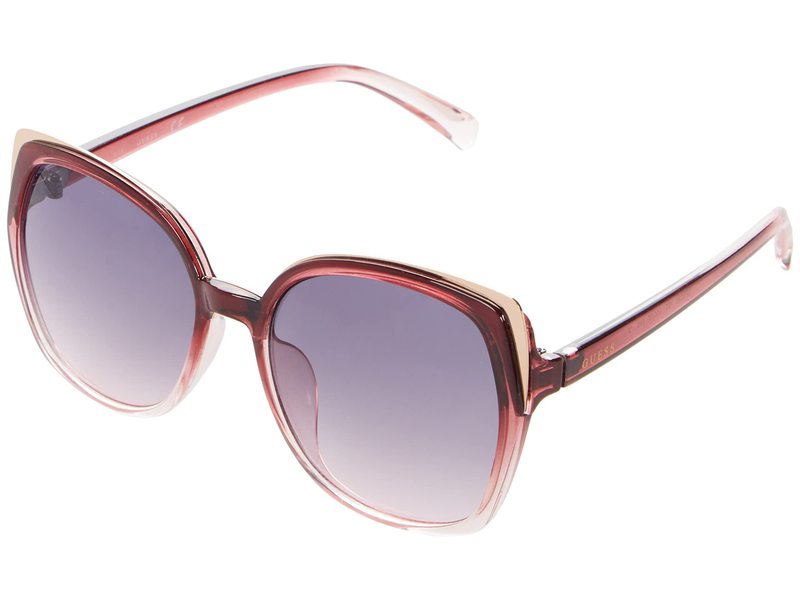 ゲス レディース サングラス アイウェア アクセサリー Gf0380 Shiny Pink Gradient Bordeaux 売れ筋ランキングも