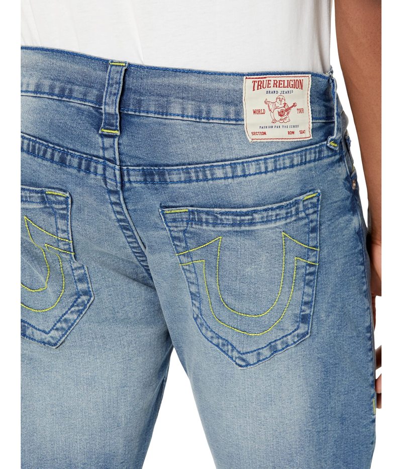 年末のプロモーション トゥルーレリジョン メンズ ボトムス デニムパンツ ジーンズ Ricky relaxed-fit mid-rise  stretch-denim jeans