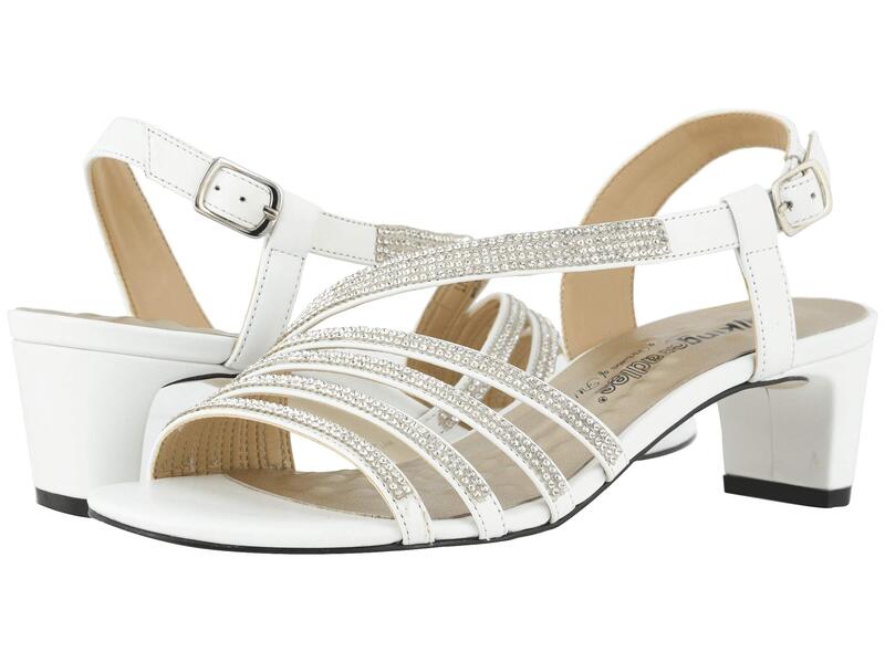 ウォーキング クレイドル レディース シューズ ヒール Walking Cradles Lettie White Cashmere ホワイト