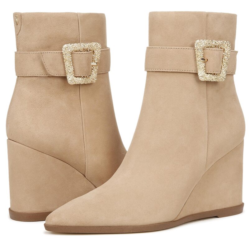 サムエデルマン レディース シューズ ブーツ・レインブーツ Sam Edelman Weslie Golden Caramel｜ReVida 店