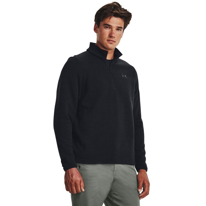 アンダーアーマー メンズ アウター パーカー・スウェット Under Armour Specialist 1/4 Zip Black/Black/Jet Gray ブラック