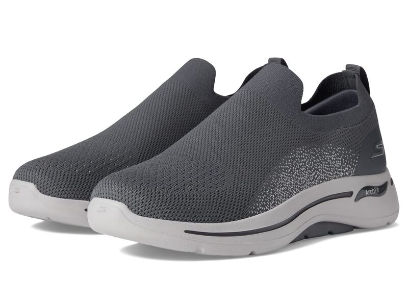 スケッチャーズ メンズ シューズ スニーカー SKECHERS Performance Go Walk Arch Fit - 216136 Charcoal チャコール|ReVida 店