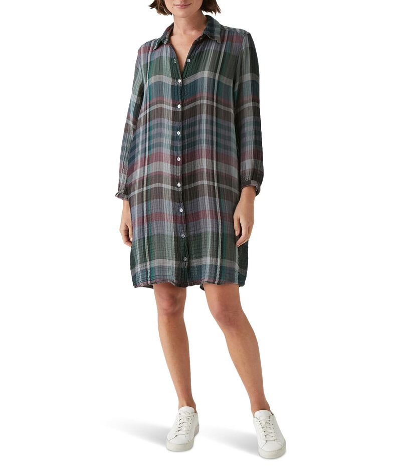 マイケルスターズ レディース トップス ワンピース シャツワンピース バルーンスリーブ シャツ Michael Stars Polly Balloon Sleeve Shirtdress Chalk Multi チョーク 15,895円
