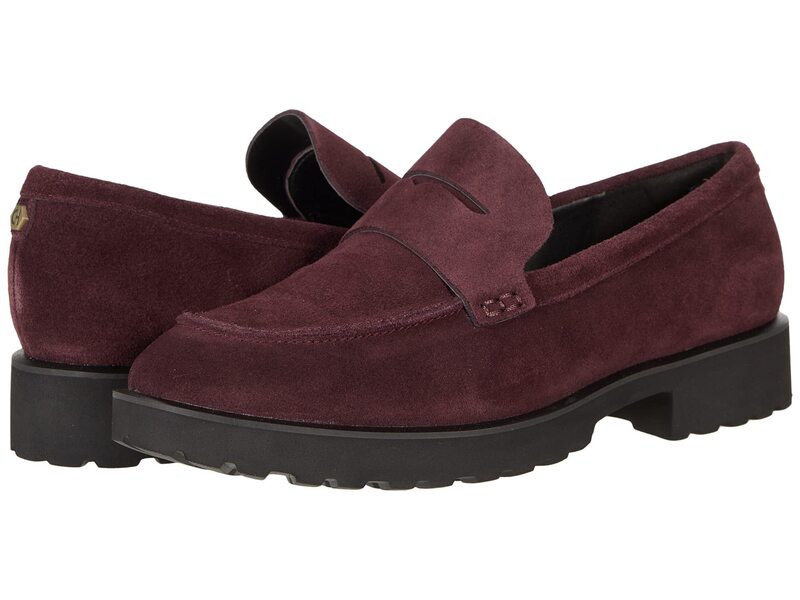 コールハーン レディース シューズ スリッポン・ローファー Cole Haan Newburg Lug Loafer Waterproof Pinot Agora Suede