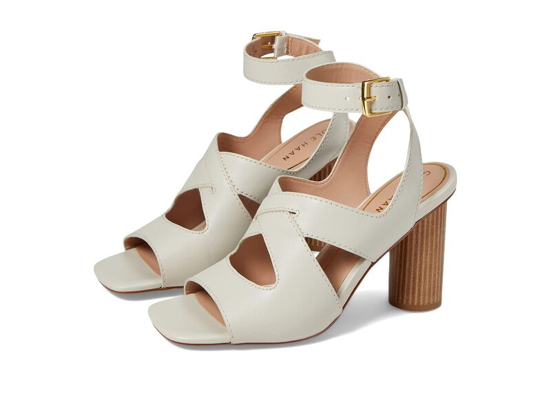 コールハーン レディース シューズ ヒール サンダル Cole Haan Reina City Sandal 85 mm Ivory Leather アイボリー