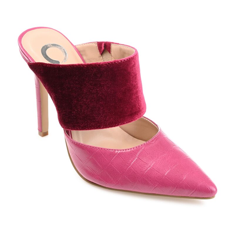 ジュルネ コレクション レディース シューズ ヒール Journee Collection Sutonn Pump Fuchsia フューシャ｜ReVida 店