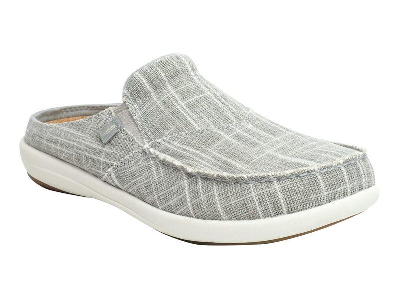 レヴィタライン レディース シューズ スニーカー Revitalign Siesta Canvas Grey 薄墨色