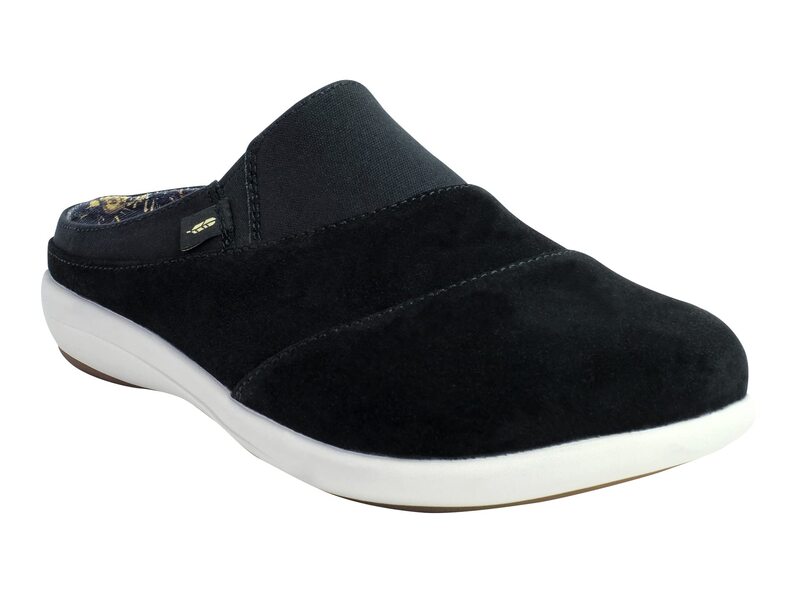 レヴィタライン レディース シューズ スニーカー スエード Revitalign Siesta Nuevo Suede Black ブラック