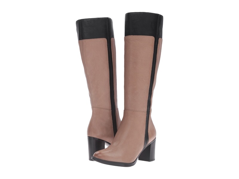 ナチュライザー レディース シューズ Frances Dover Taupe/ Black Leather ブーツ・レインブーツ