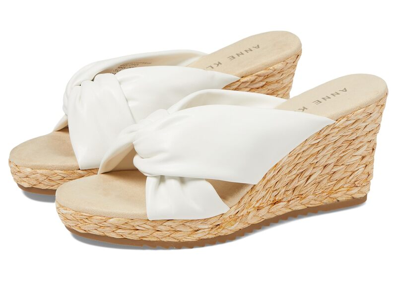 アンクライン レディース シューズ ブーツ・レインブーツ Anne Klein Winnie White ホワイト