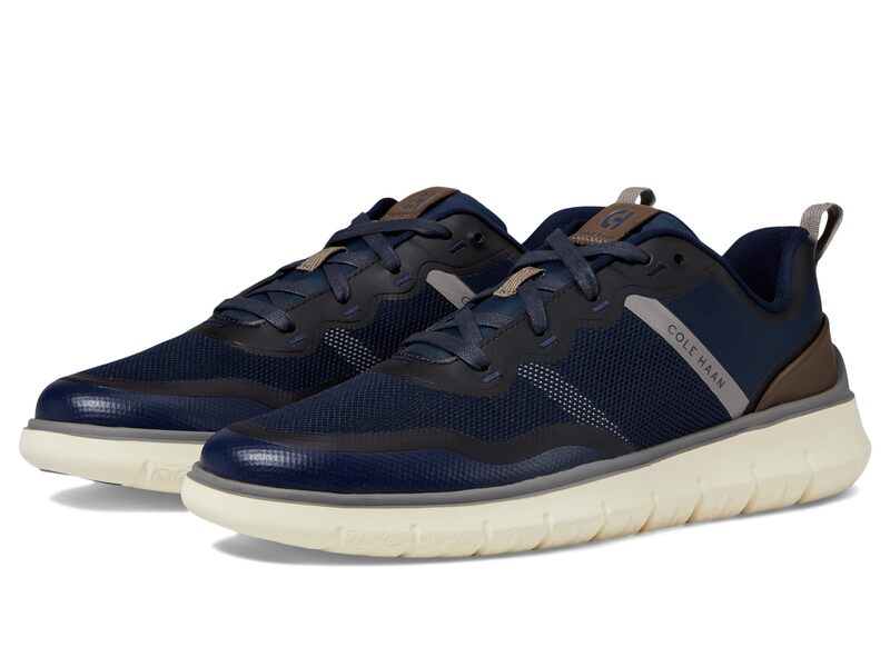 コールハーン メンズ シューズ スニーカー Cole Haan Generation Zerogrand Textured Sneakers Navy Blazer/Truffle/Titanium ネイビー