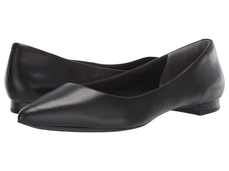 ロックポート レディース シューズ サンダル Rockport Total Motion Adelyn Ballet Black Burn Calf ブラック｜ReVida 店