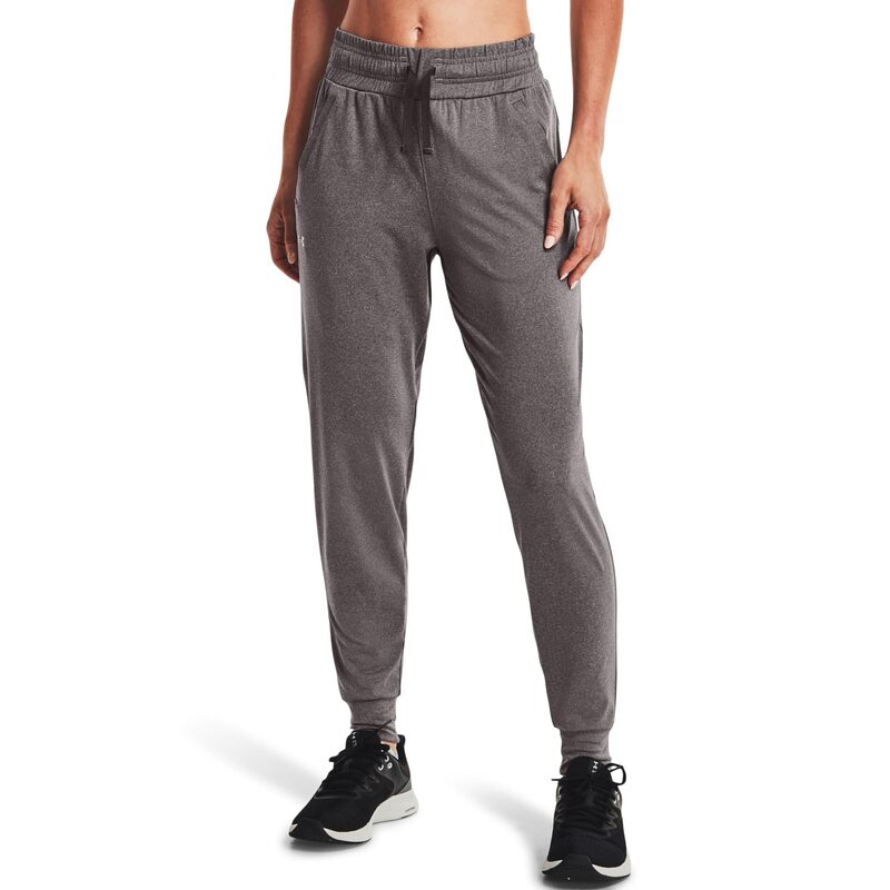 アンダーアーマー レディース ボトムス カジュアルパンツ Under Armour HeatGearR ArmourR Pants Charcoal Light Heather/White ホワイト|ReVida 店