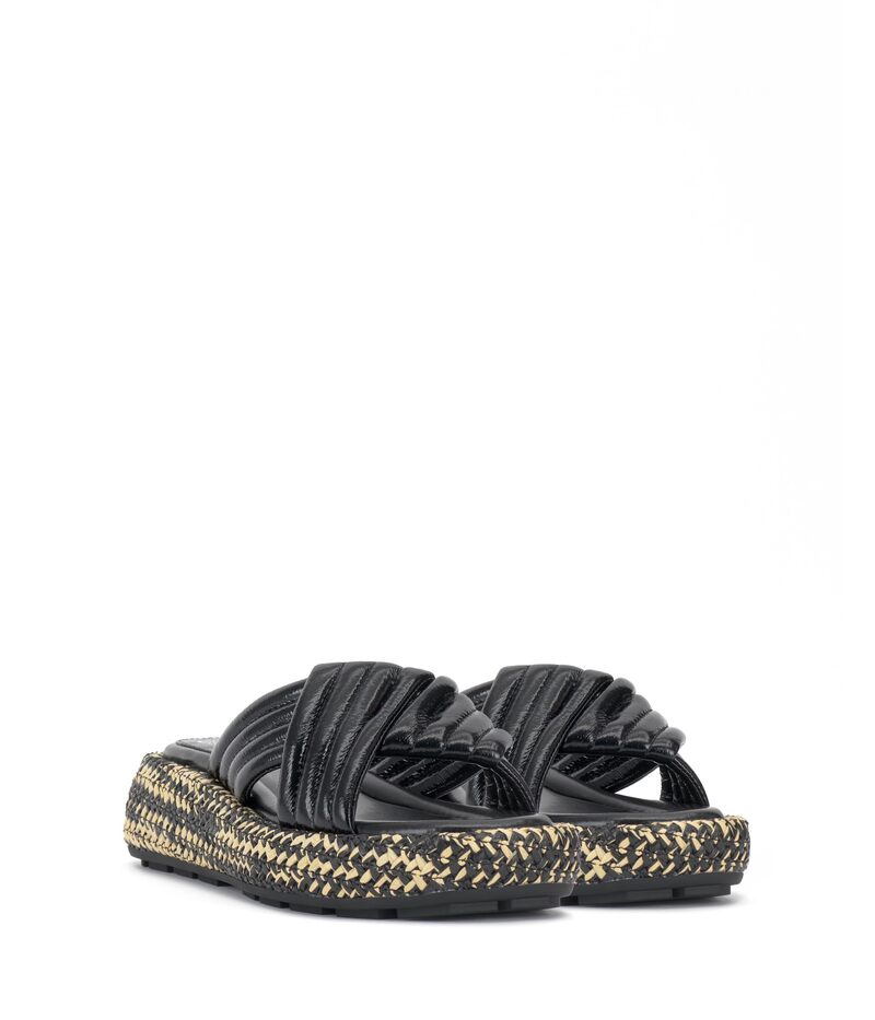 ヴィンスカムート レディース シューズ サンダル Vince Camuto Luesda Jet Black ブラック