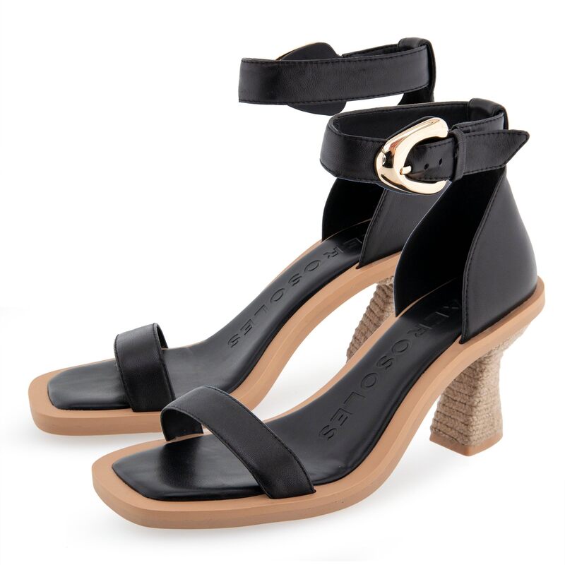 エアロソールズ レディース シューズ ブーツ・レインブーツ Aerosoles Calico Black Leather 黒いこと ブーツ-レディース靴-靴