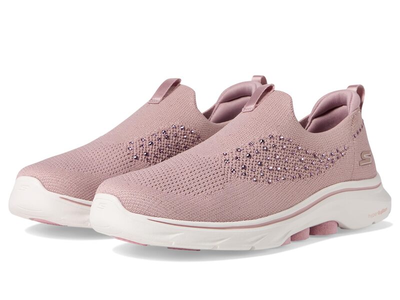 スケッチャーズ レディース シューズ スニーカー SKECHERS Performance Go Walk 7 Bling Mauve