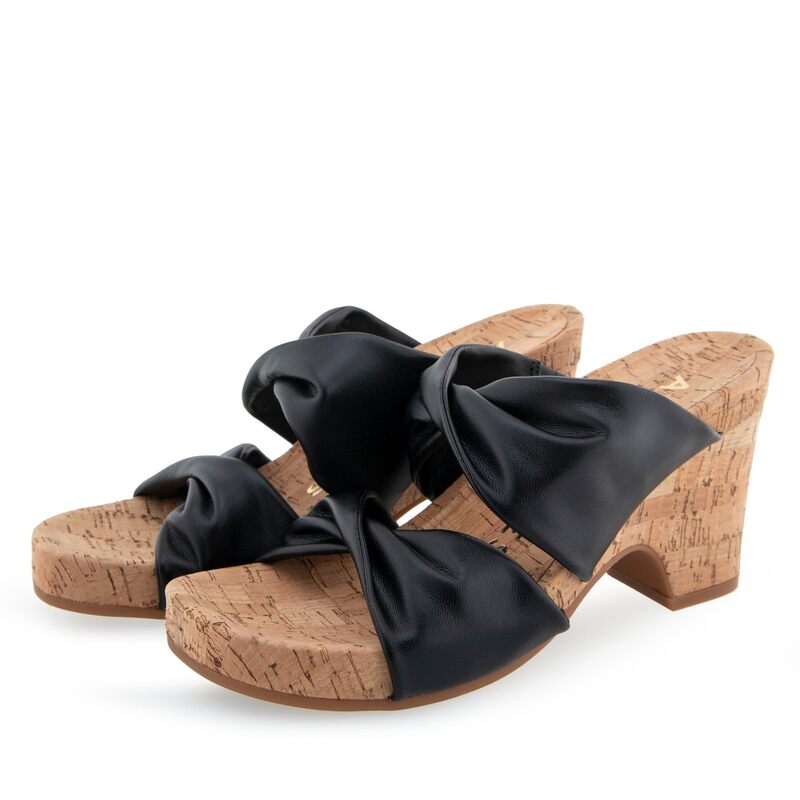 エアロソールズ レディース シューズ スニーカー Aerosoles Mercer Black PU ブラック