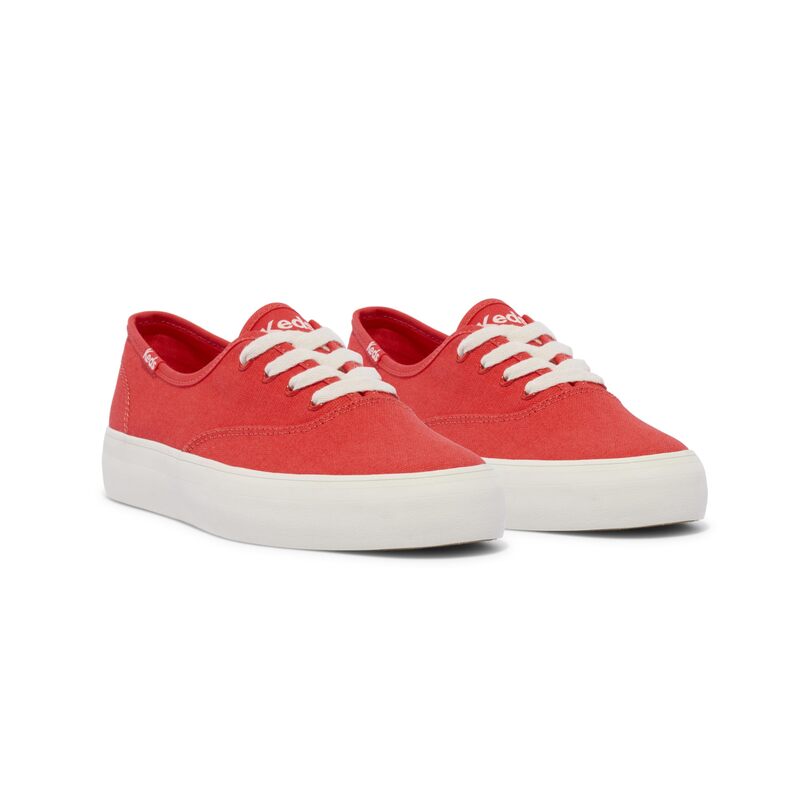 ケッズ メンズ シューズ スニーカー Keds Champion GN Red Canvas レッド