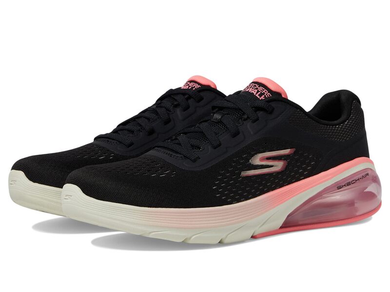 スケッチャーズ レディース シューズ スニーカー SKECHERS Performance Go Walk Air 3.0 Black/Pink ブラック