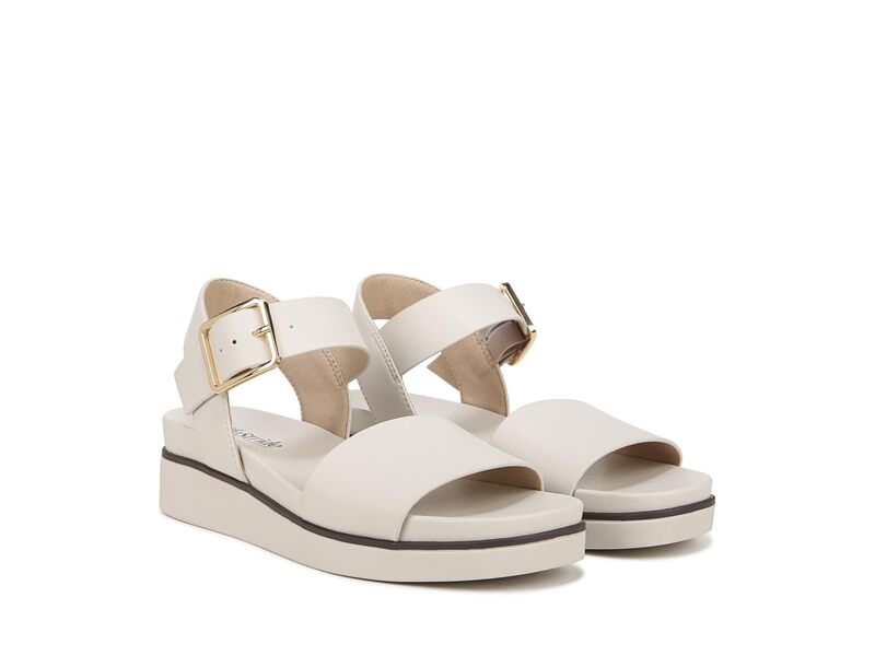 ライフストライド レディース シューズ サンダル アンクル LifeStride Gillian Ankle Strap Sandals Bone|ReVida 店