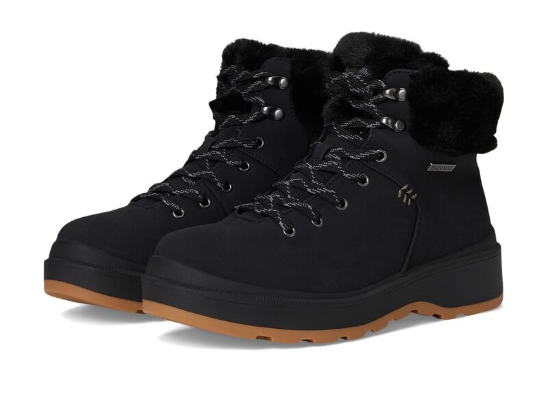 スケッチャーズ レディース シューズ ブーツ・レインブーツ SKECHERS Park City Black/Black ブラック