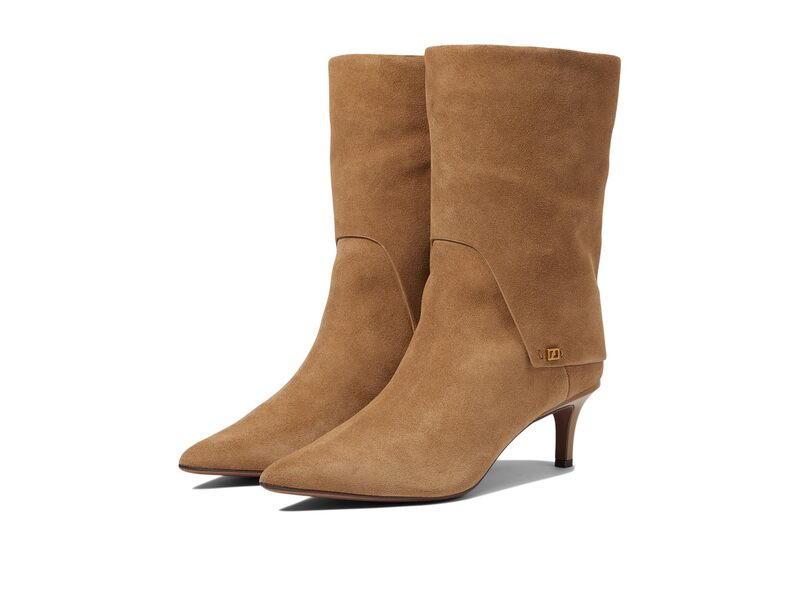 フランコサルト レディース シューズ ブーツ・レインブーツ Franco Sarto Alberta Trendy Tuscan Taupe Suede トープ