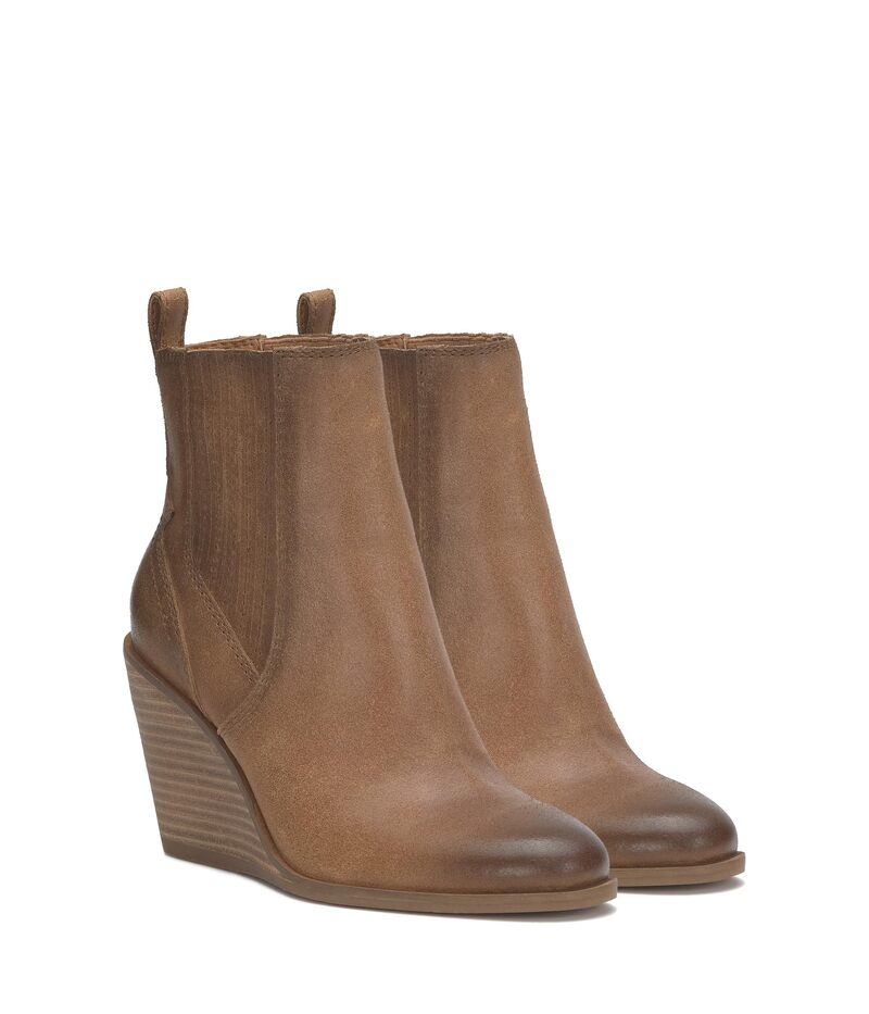 ラッキーブランド レディース シューズ ブーツ・レインブーツ Lucky Brand Wilano Caramel/Caramel