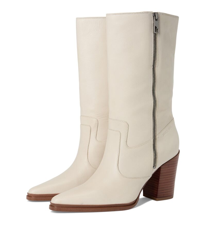 フランコサルト レディース シューズ サンダル Franco Sarto Jaxon Chalk White Leather ホワイト｜ReVida 店