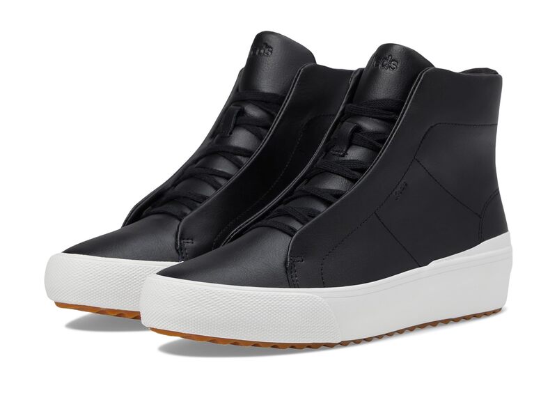 ケッズ レディース シューズ スニーカー ブーツ Keds Remi Mid Bootie Black Leather ブラック