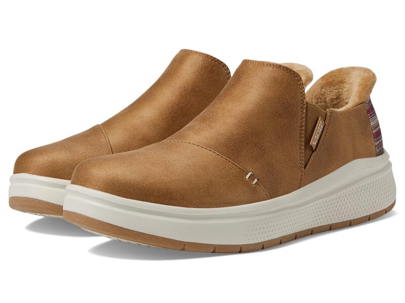 スケッチャーズ レディース シューズ スニーカー BOBS from SKECHERS Bobs Skipper Wave - Stay Snug Chestnut スニーカー-レディース靴-靴