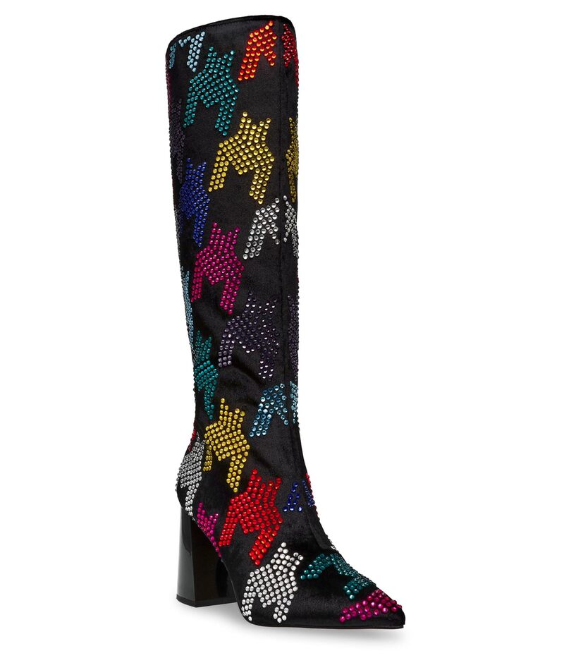 ブルーバイベトシージョンソン レディース シューズ ブーツ・レインブーツ Blue by Betsey Johnson Naomy Black Multi 黒いこと