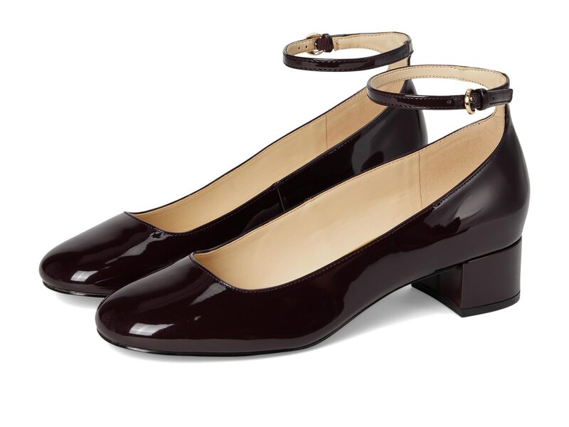 ナインウェスト レディース シューズ ヒール Nine West Amaize Dark Red Patent レッド
