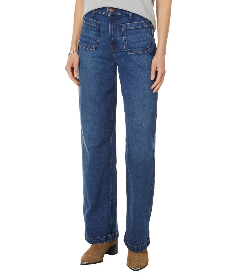 メイドウェル レディース ボトムス デニムパンツ ヴィンテージ Madewell Perefect Vintage Wide with Patch Pocket in Allentown Wash Allentown Wash