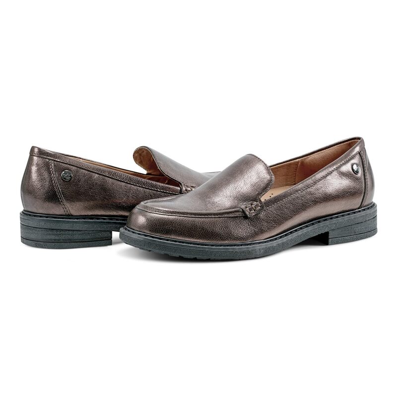 イージースピリット レディース シューズ スリッポン・ローファー Easy Spirit Jaylin Bronze Leather