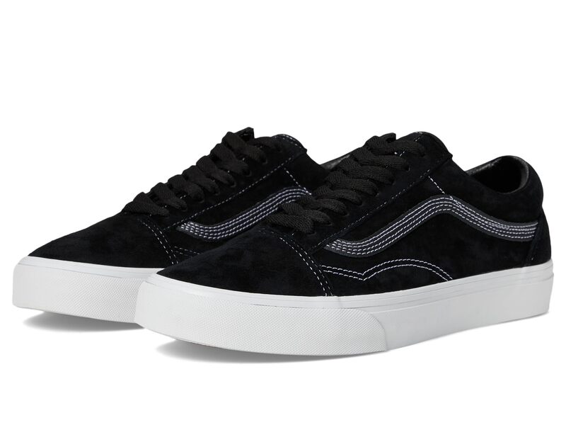 バンズ メンズ シューズ スニーカー Vans Old Skool? Pig Suede Black ブラック