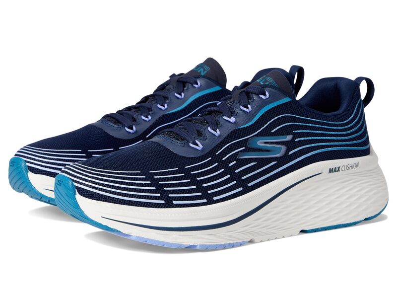 スケッチャーズ レディース シューズ スニーカー SKECHERS Max Cushioning Elite 2.0 Navy/Teal 米国海軍