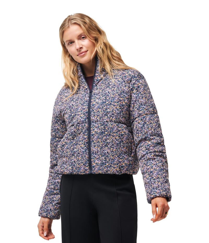 トラビスマヒュー レディース アウター 厚地の外套 御花柄 御花 TravisMathew Mont Blanc Floral Cream Multi 皮膚軟化剤