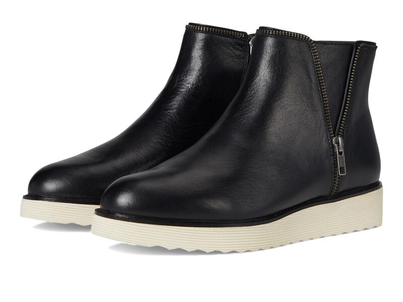 ジョンストンアンドマーフィー レディース シューズ ブーツ・レインブーツ Johnston & Murphy Mitzi Zipper Bootie Black ブラック|ReVida 店