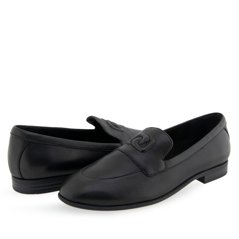 エアロソールズ レディース シューズ ヒール Aerosoles Wiera Black Leather ブラック｜ReVida 店