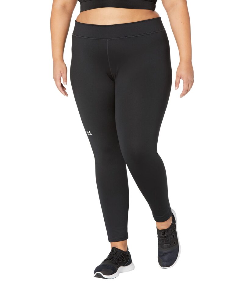 アンダーアーマー レディース ボトムス カジュアルパンツ レギンス Under Armour Authentics Leggings Black/White ホワイト