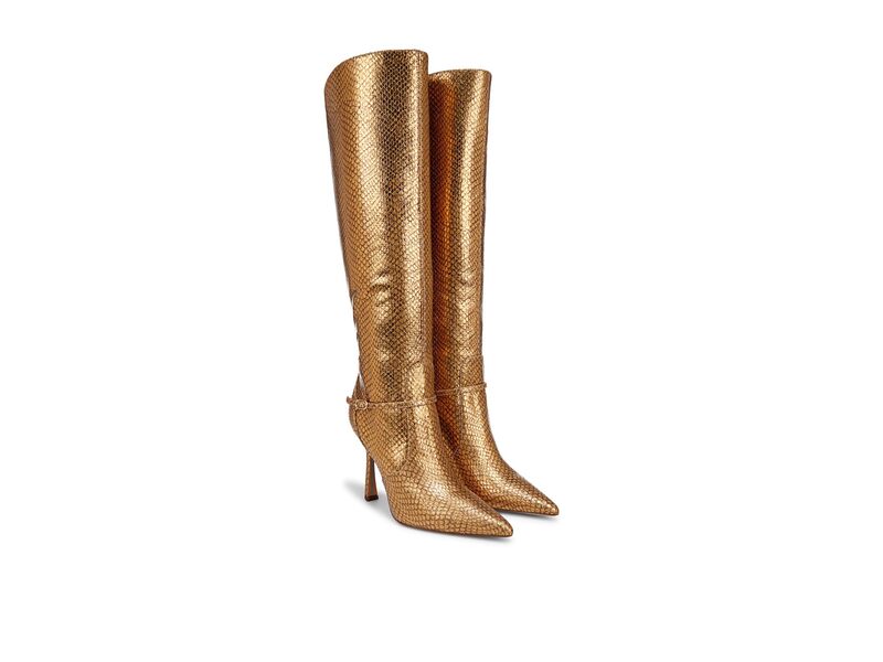サムエデルマン レディース シューズ スニーカー Sam Edelman Elia Medallion Gold Snake ゴールド