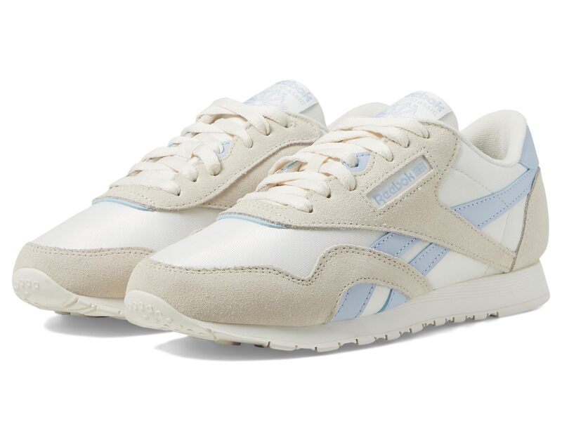 リーボック レディース シューズ スニーカー ナイロン Reebok Lifestyle Classic Nylon Bone/Pale Blue/Chalk チョーク