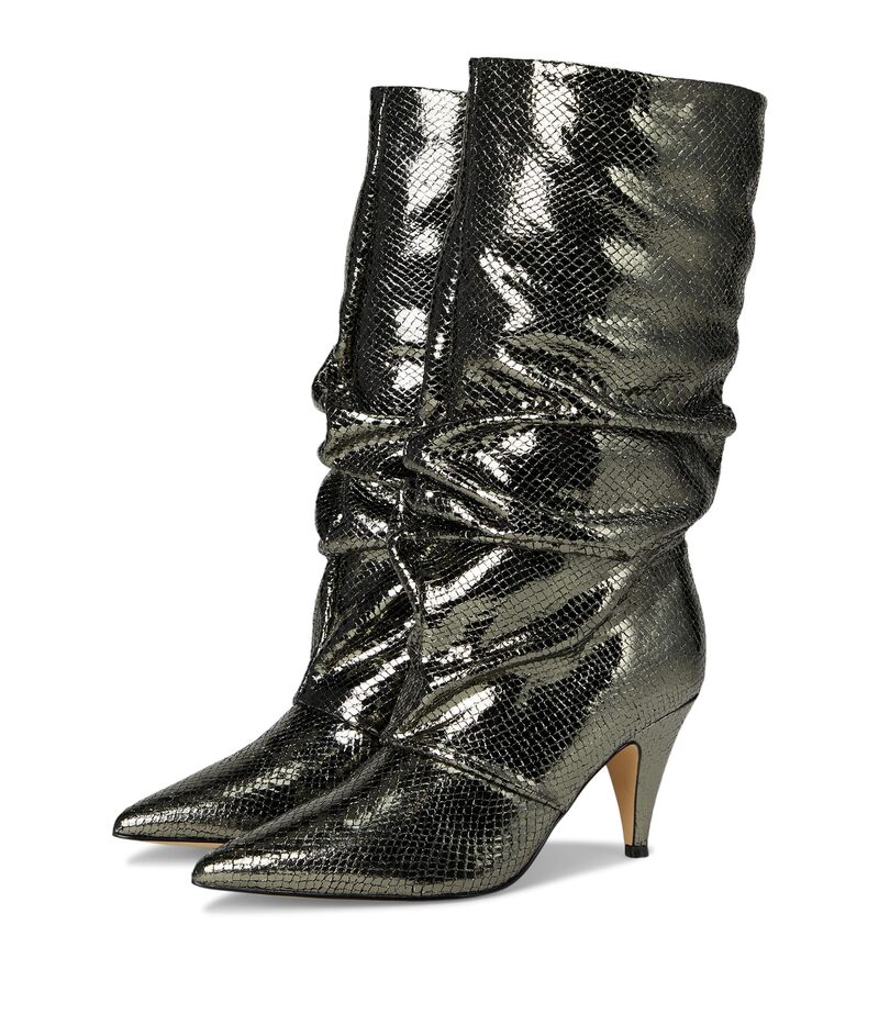 マーク・フィッシャー レディース シューズ サンダル Marc Fisher LTD Paityn Pewter Snake Leather ピューター